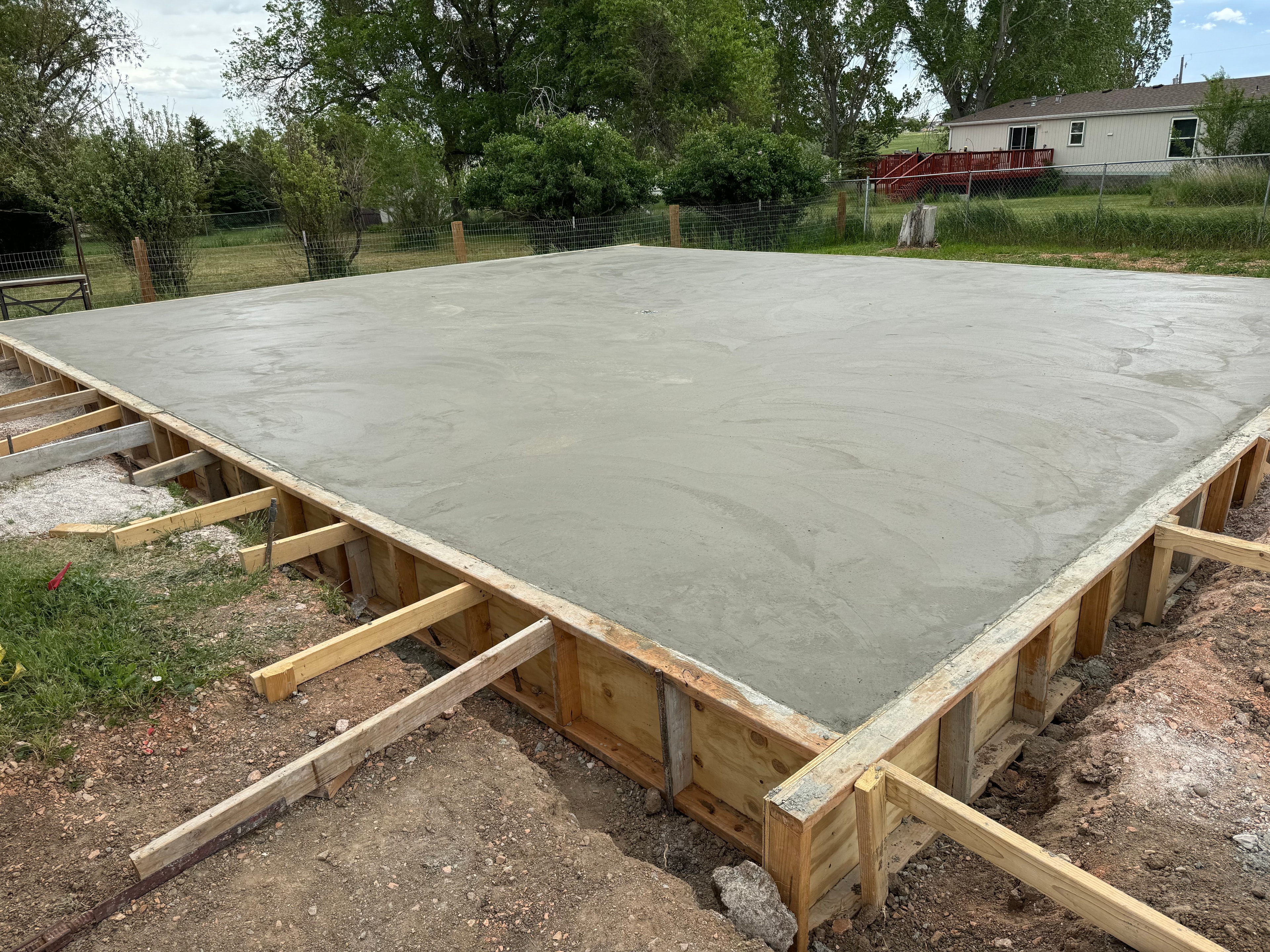 Concrete Garage Slab